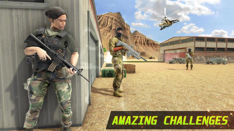 IGI Commando Adventure Mission ภาพหน้าจอ 1