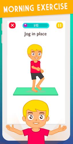 Exercise for Kids at home スクリーンショット 1