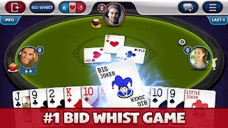 Bid Whist Plus Capture d'écran 1