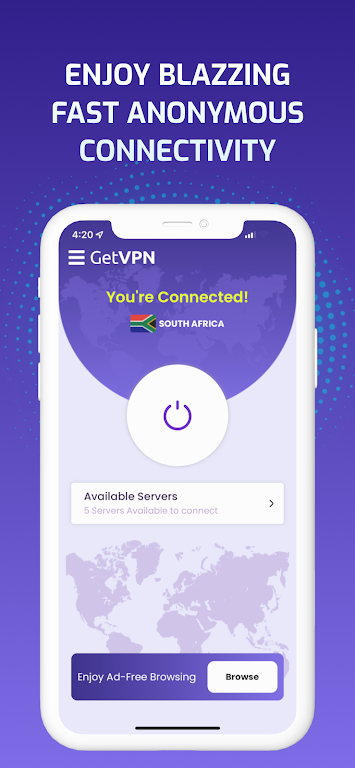 Fast VPN - GETVPN ဖန်သားပြင်ဓာတ်ပုံ 1