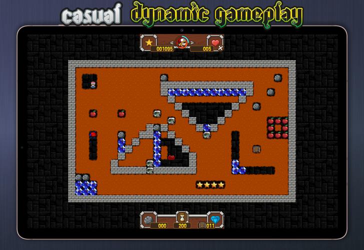 Catacombs: Arcade pixel maze Screenshot 1