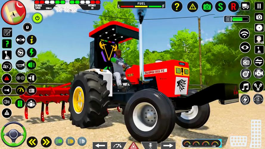 Cargo Tractor Farming Games 3D Captura de tela 2