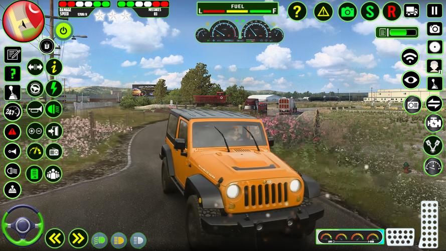 Offroad Jeep Driving Sim 3D Скриншот 2