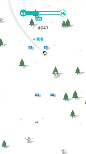 Ski Penguin - Fun Sports Game スクリーンショット 2