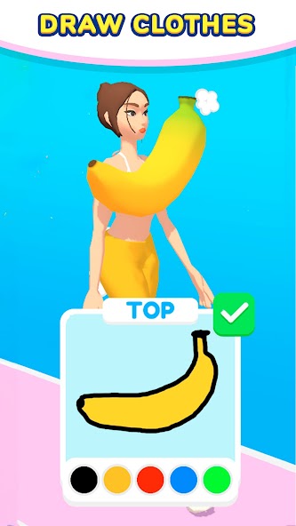 Draw Dress! Mod Capture d'écran 1