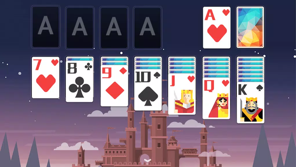 Solitaire FairyTaleCastleTheme Screenshot 3