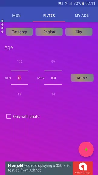 Gay Personal Ads - Men Dating Ảnh chụp màn hình 2