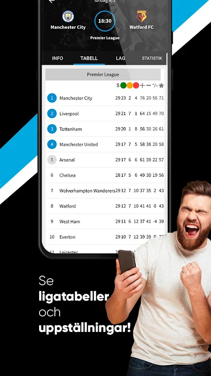 TVmatchen.nu - sport på TV Скриншот 2