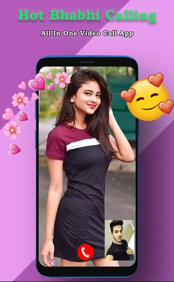 Indian Hot Bhabhi Video Call &  Bhabhi Chat 스크린샷 1