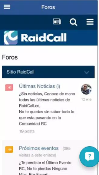 RaidCall Captura de pantalla 2