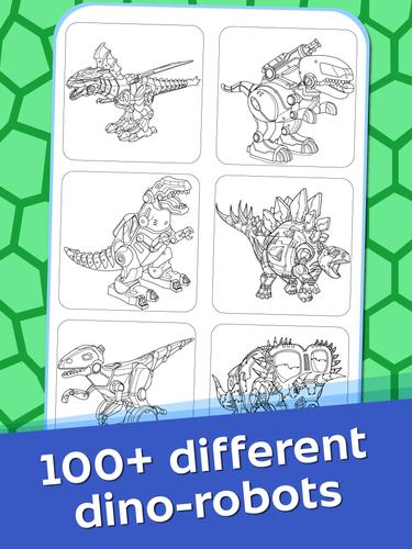 Dino Robots Coloring for Boys Screenshot 3