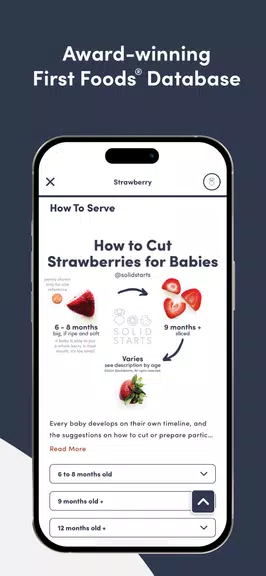Solid Starts: Baby Food App 스크린샷 3