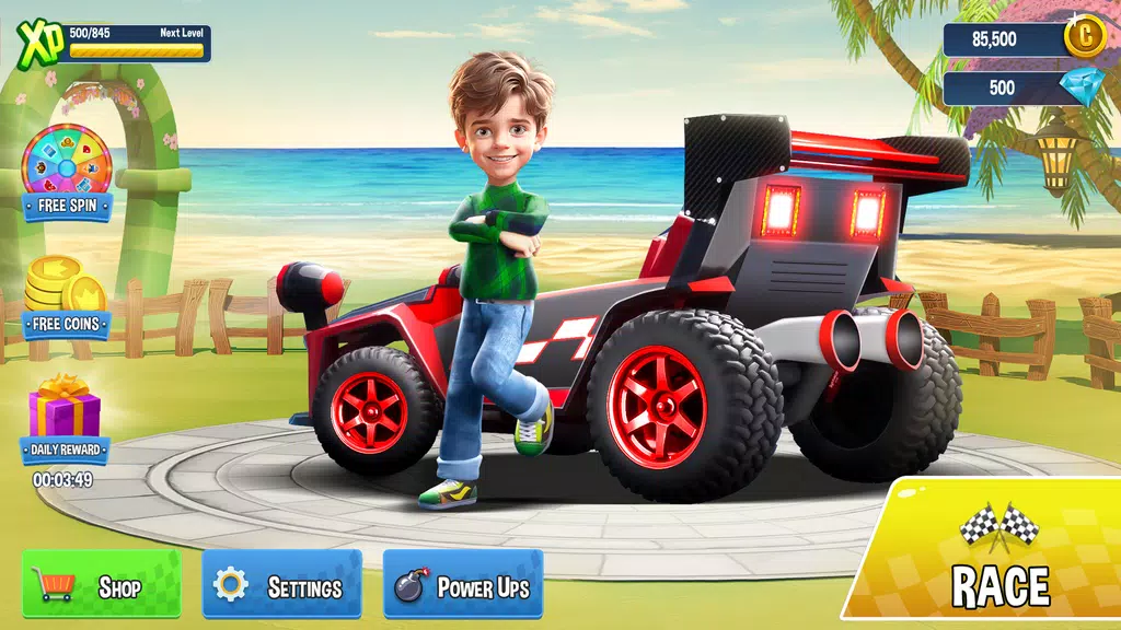 Schermata Mini Car Racing Game Legends 4