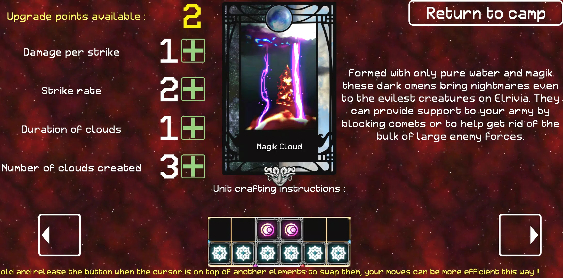 Heroes - Match Puzzle Monsters Schermafbeelding 2
