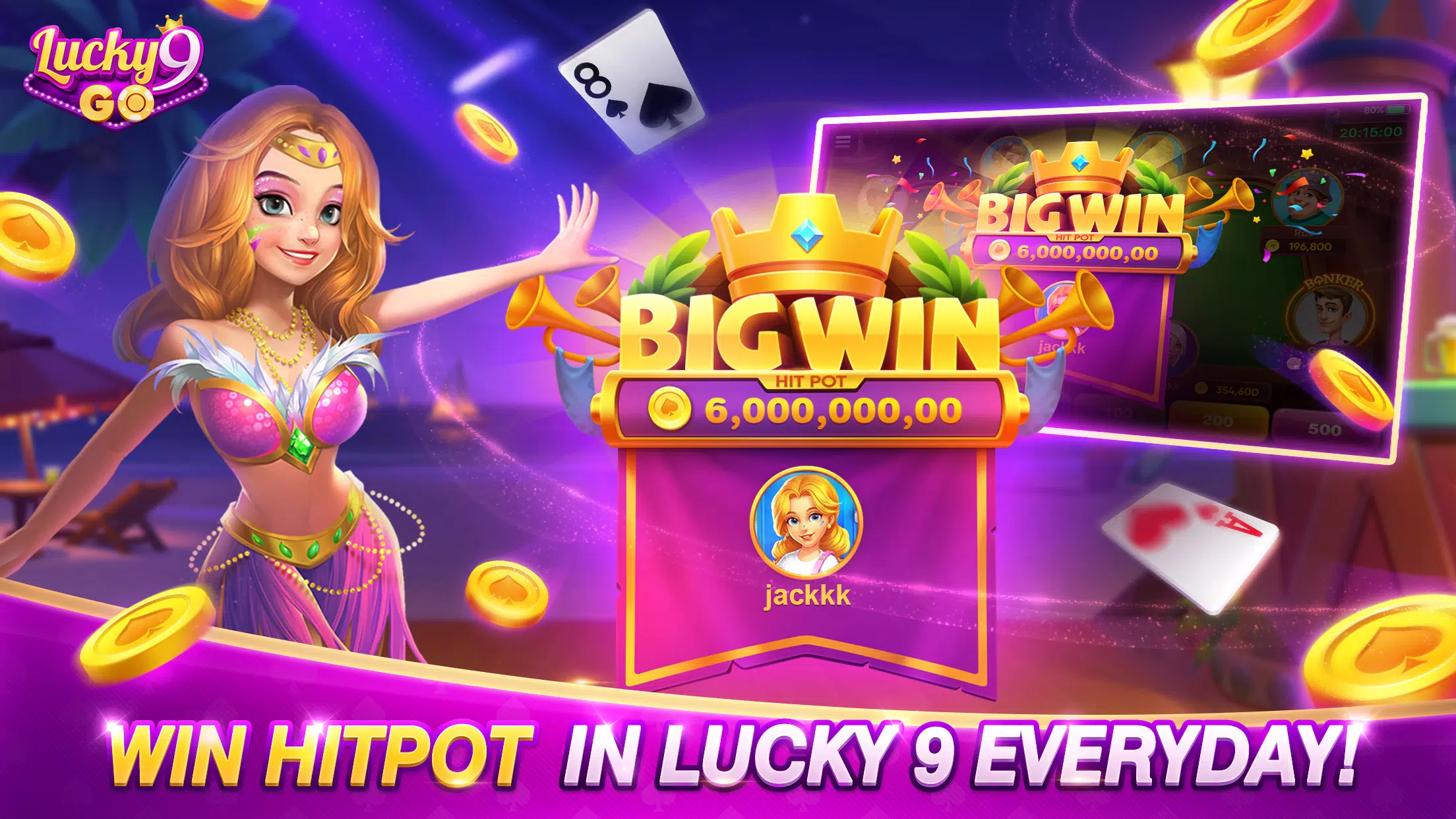 Lucky 9 Go Ảnh chụp màn hình 3