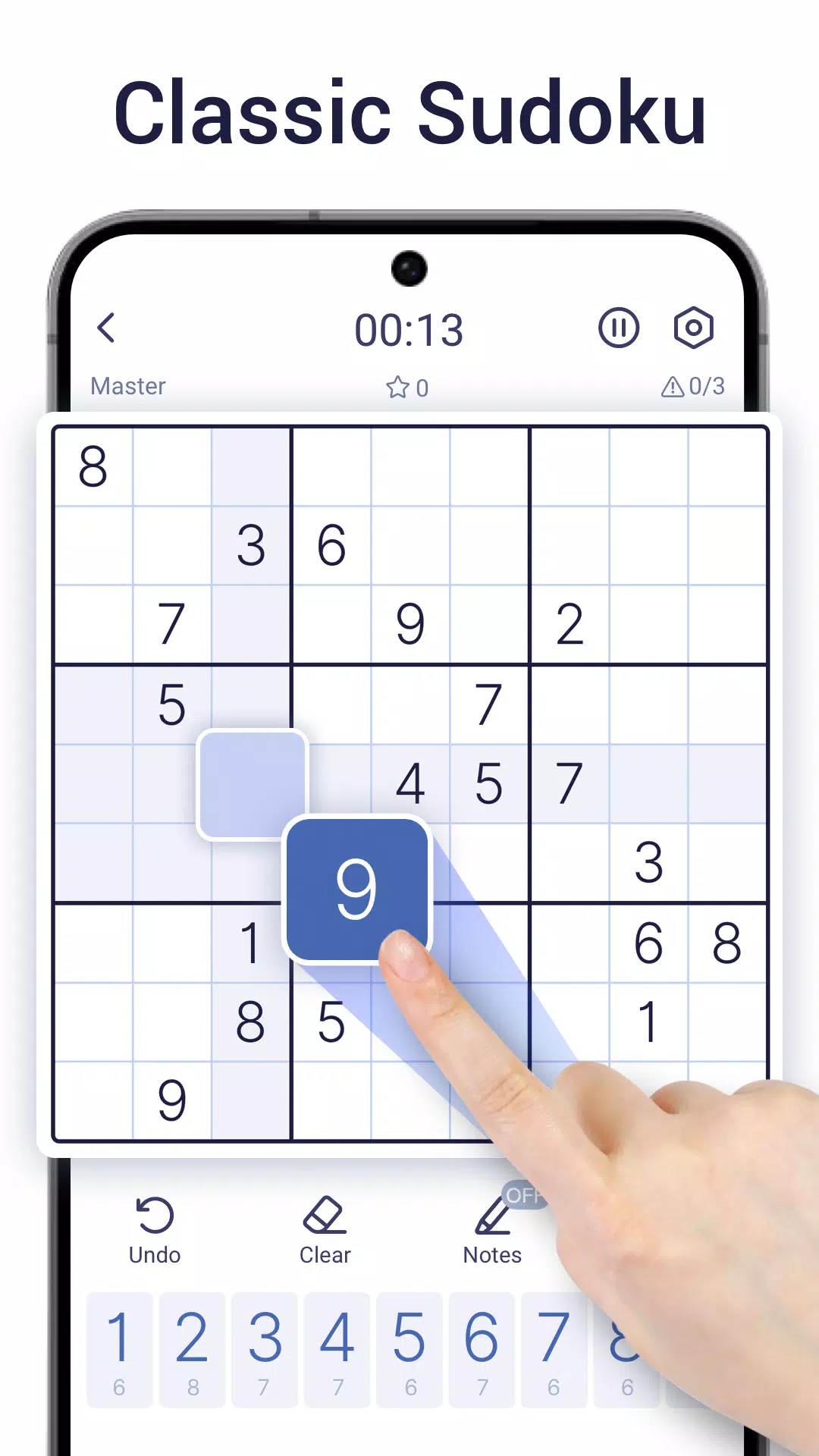 Sudoku Master! Скриншот 1