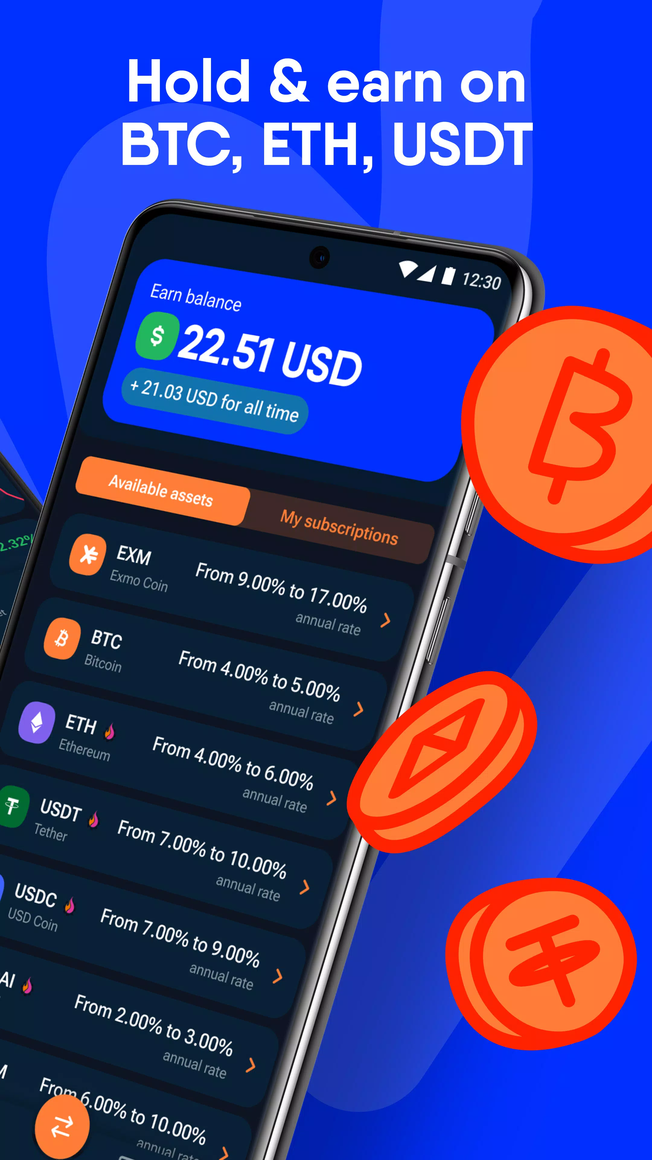 EXMO.com: Trade & Hold Crypto Tangkapan skrin 2