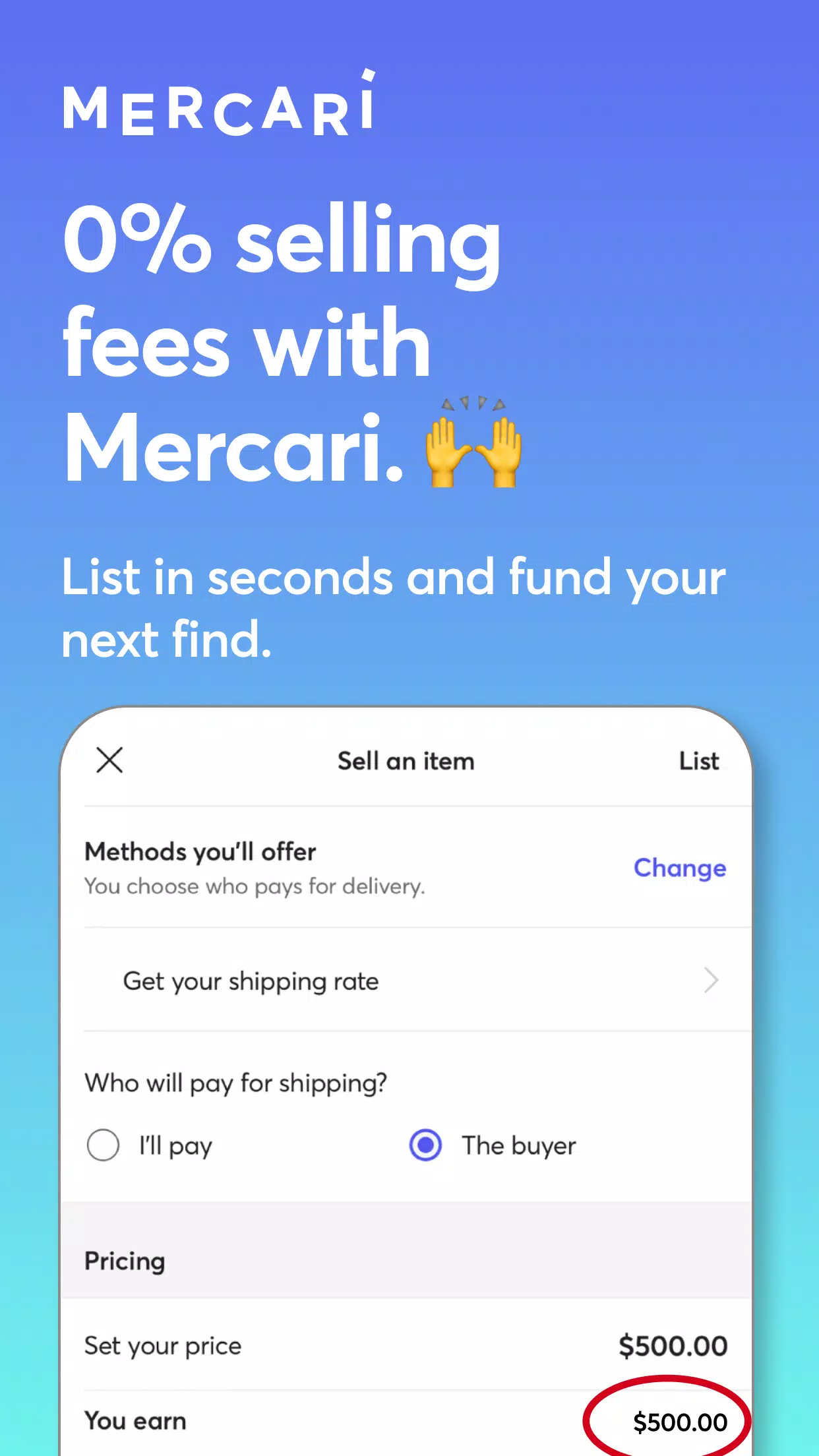 Mercari: Buy and Sell App Capture d'écran 3