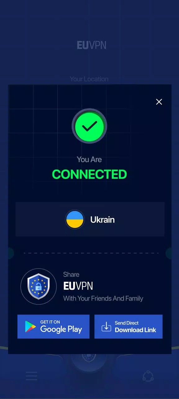 Unlimited VPN | EU Turbo VPN Tangkapan skrin 2