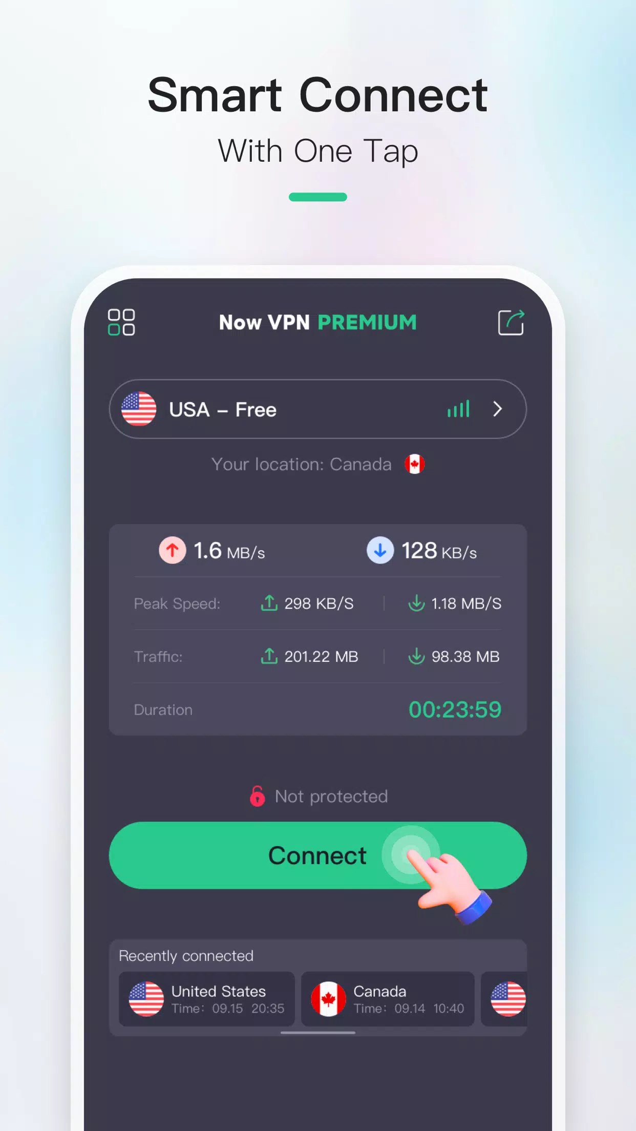 Now VPN Zrzut ekranu 2