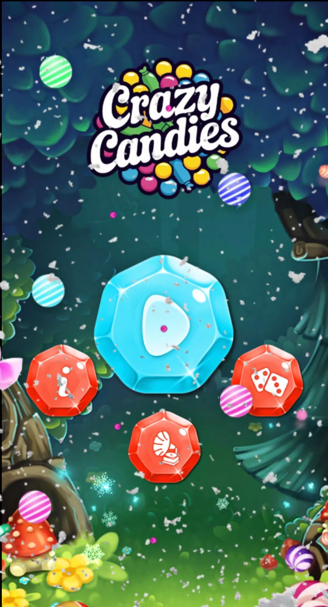 Crazy Candies ဖန်သားပြင်ဓာတ်ပုံ 1