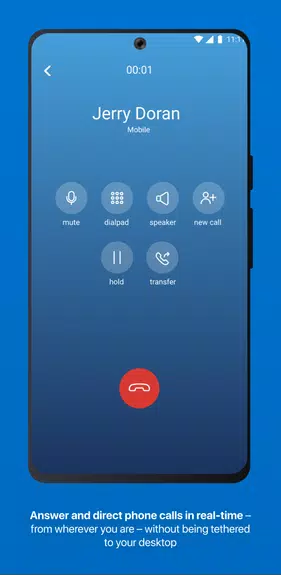 Schermata Mitel One 2