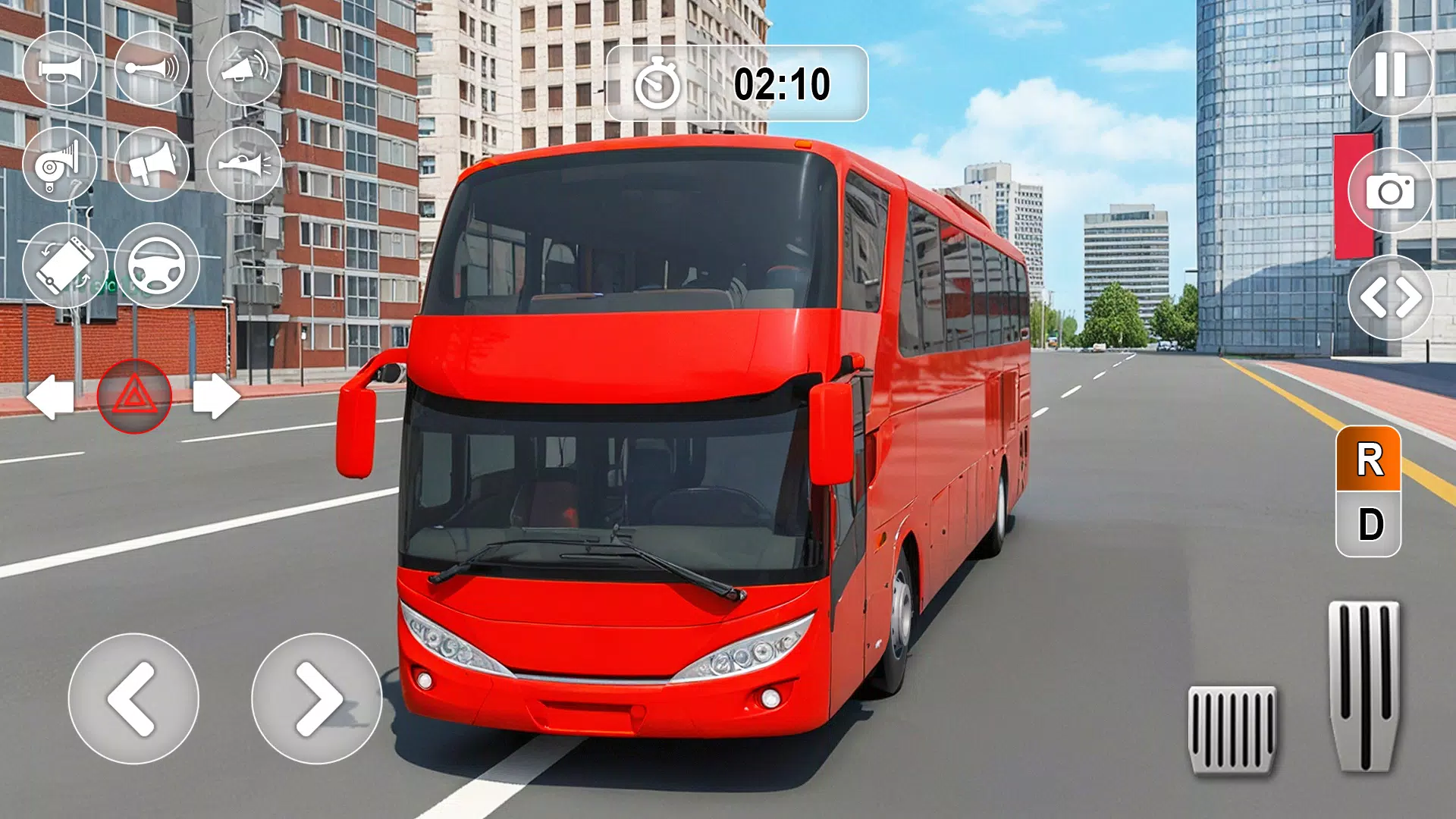 Bus Driving Games 3d Simulator Tangkapan skrin 2