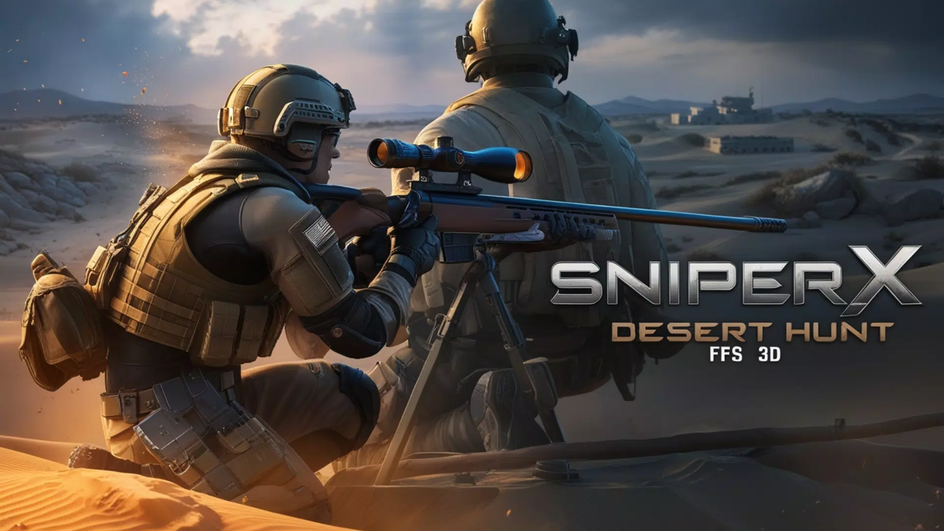 Sniper X : Desert Hunt FPS 3D Zrzut ekranu 2