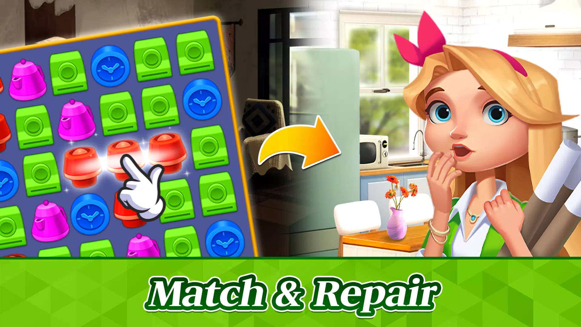 Match Puzzle House स्क्रीनशॉट 2