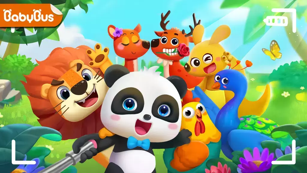 Little Panda: Animal Family Tangkapan skrin 1