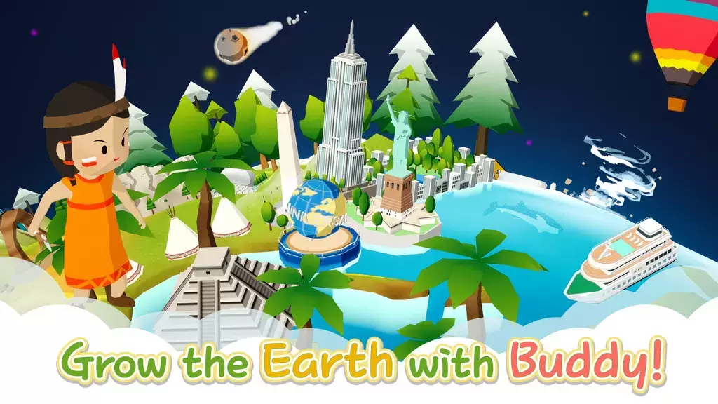 Save The Earth : Idle&Clicker Ảnh chụp màn hình 1