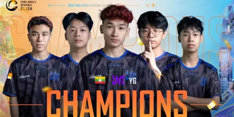 仰光Galacticos Win 2025 PUBG移動區域衝突