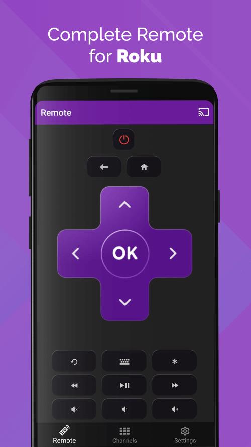 Remote Control for Roku TV Zrzut ekranu 1