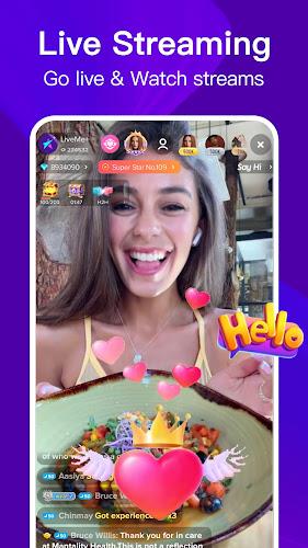 LiveMe+: Live Stream & Go Live Screenshot 1