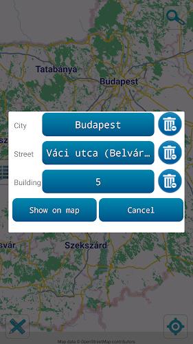 Map of Hungary offline ภาพหน้าจอ 3