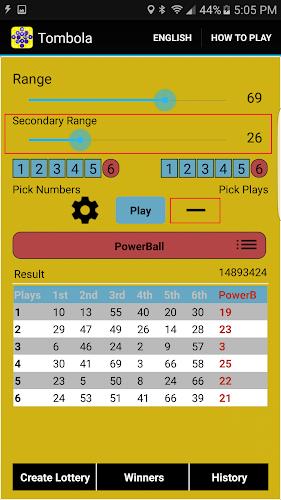 Lottery Strategy Screenshot 4