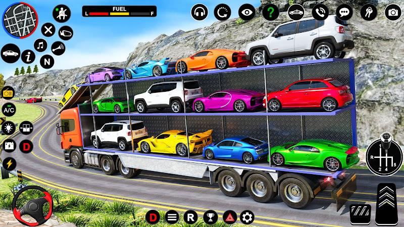 Car Transport Truck Games Captura de tela 2