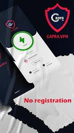 Capra VPN Schermafbeelding 2