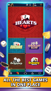 VIP Games: Hearts, Euchre Mod ဖန်သားပြင်ဓာတ်ပုံ 2