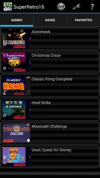 SuperRetro16 (SNES Emulator) Mod Zrzut ekranu 2