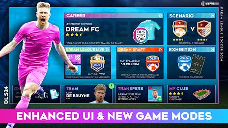 Dream League Soccer 2024 ဖန်သားပြင်ဓာတ်ပုံ 1