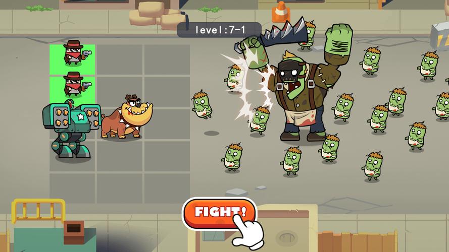 Merge Mech vs. Zombie Brawl應用截圖第1張