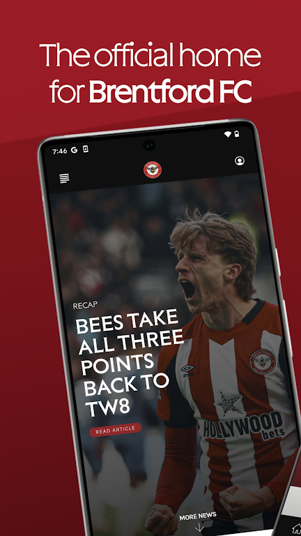 Brentford FC Official应用截图第1张