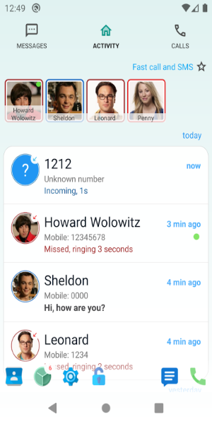 Smart Notify - Dialer & SMS Screenshot 3
