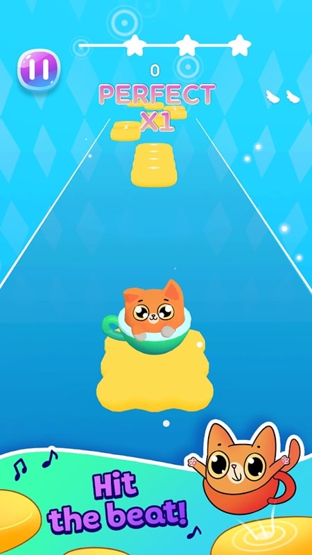 Cat-Cup Dance Zrzut ekranu 2
