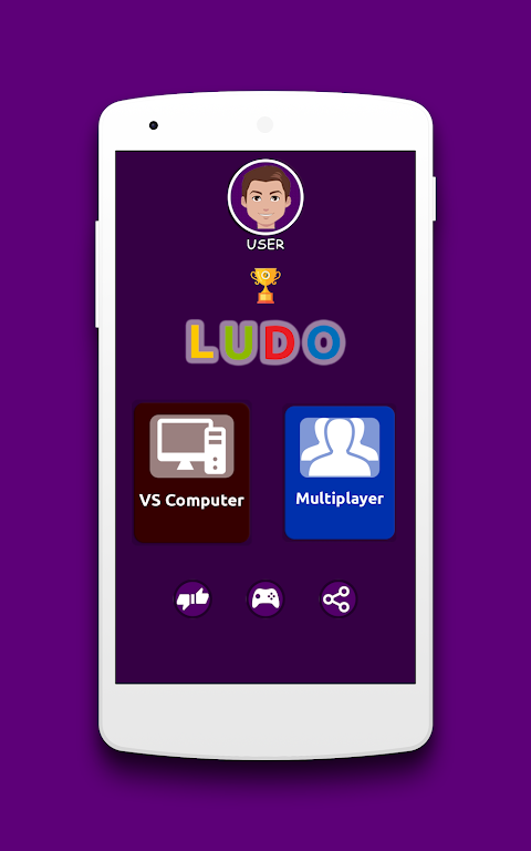 New Ludo Super Cup Offline Capture d'écran 1