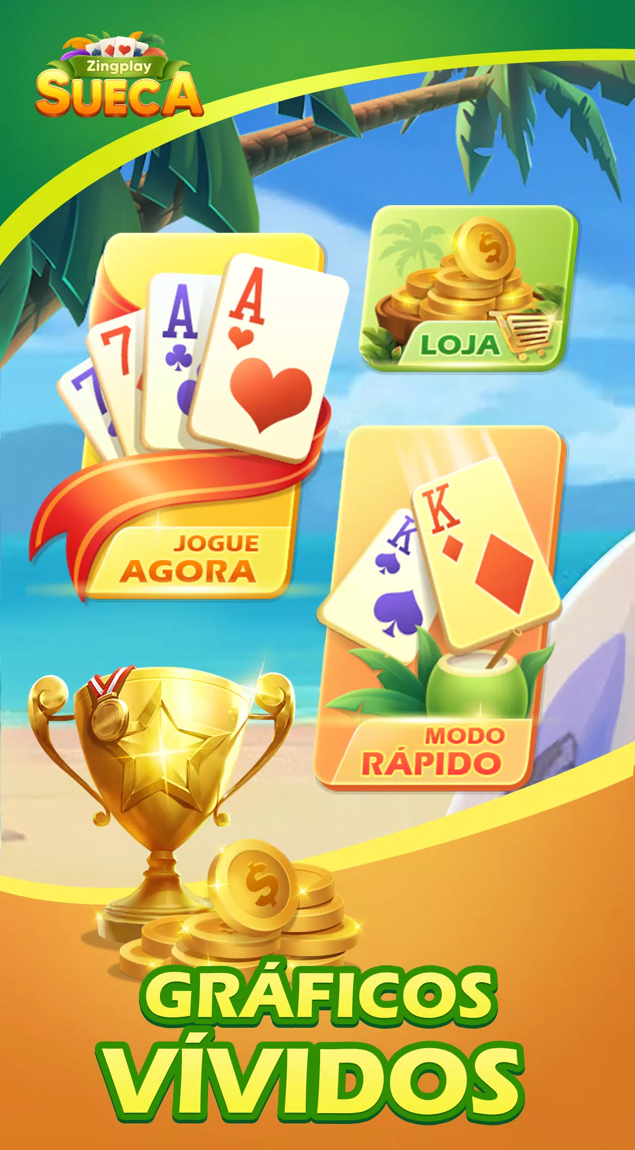 Sueca ZingPlay - Jogo de carta 스크린샷 1