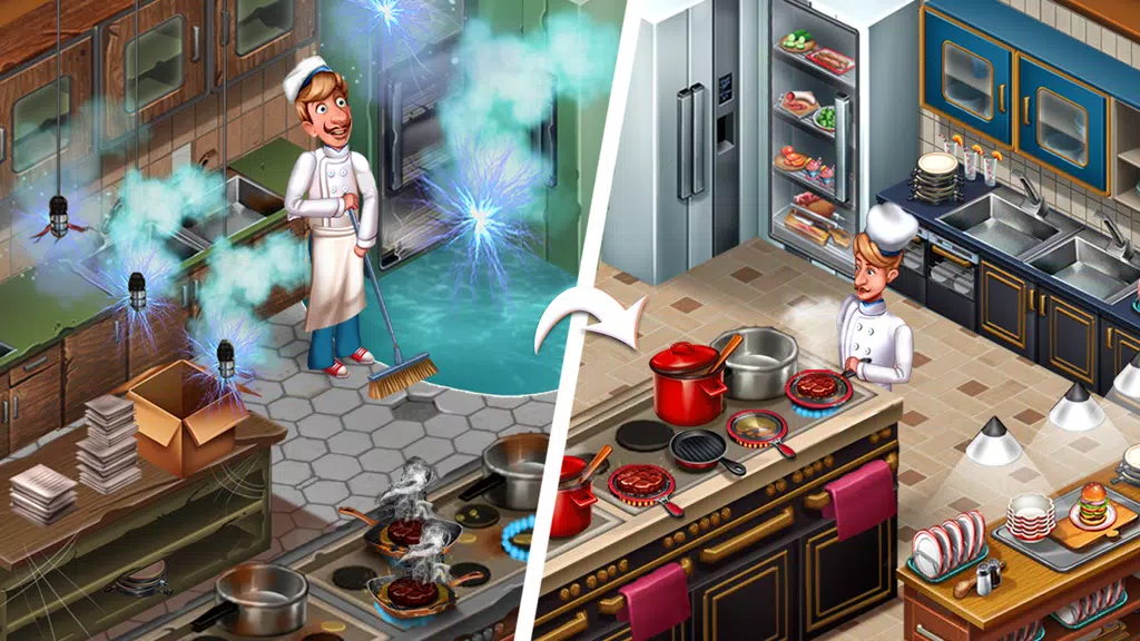 Cooking Team: Cooking Games Ảnh chụp màn hình 4