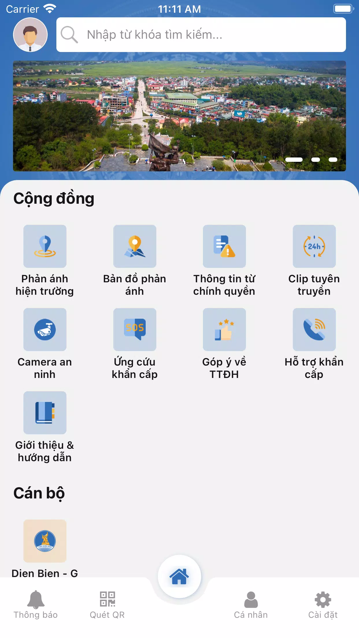 Điện Biên Smart Capture d'écran 1