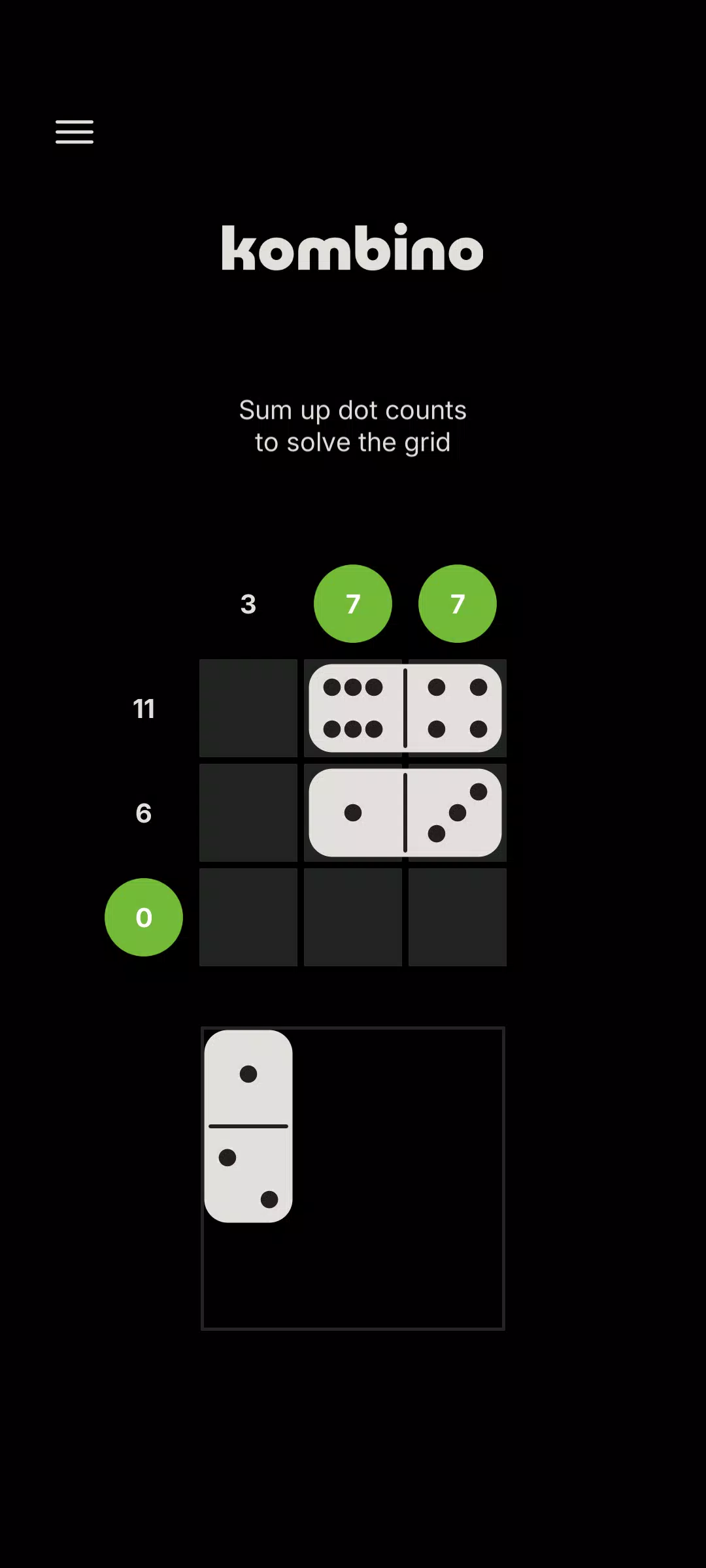 Schermata Kombino: Puzzle Dominoes 2